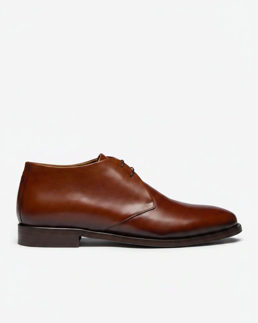 Oliver Sweeney Antiqued Calf Leather Chukka Boots