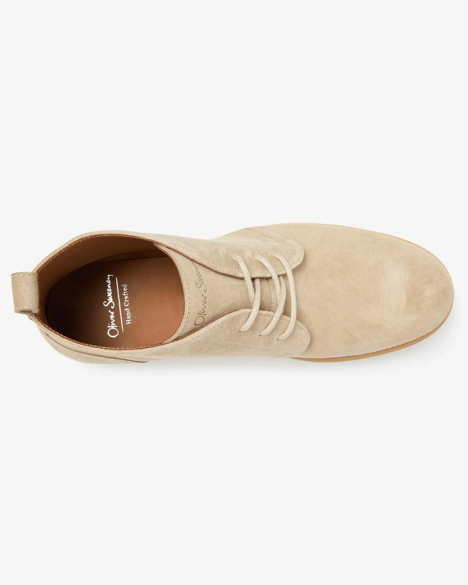 Oliver Sweeney Mateus Stone Calf Suede Chukka Boots