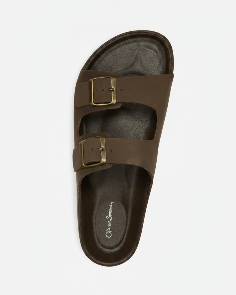 Oliver Sweeney Nubuck Sandals – Brown
