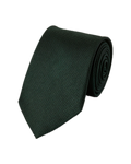 Charles Tyrwhitt Silk Textured Tie - Dark Green