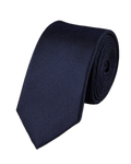 Charles Tyrwhitt Silk Textured Slim Tie - French Blue