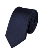 Charles Tyrwhitt Silk Textured Slim Tie - French Blue