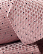 Charles Tyrwhitt Silk Spot Tie - Pink & Navy