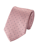 Charles Tyrwhitt Silk Spot Tie - Pink & Navy