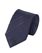 Charles Tyrwhitt Silk Stripe Tie - Royal Blue