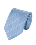 Charles Tyrwhitt Silk Stripe Tie - Sky Blue