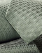 Charles Tyrwhitt Silk Textured Tie - Sage Green