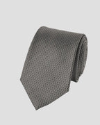 Charles Tyrwhitt Silk Patterned Tie - Grey