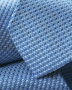 Charles Tyrwhitt Silk Patterned Tie - Light Blue