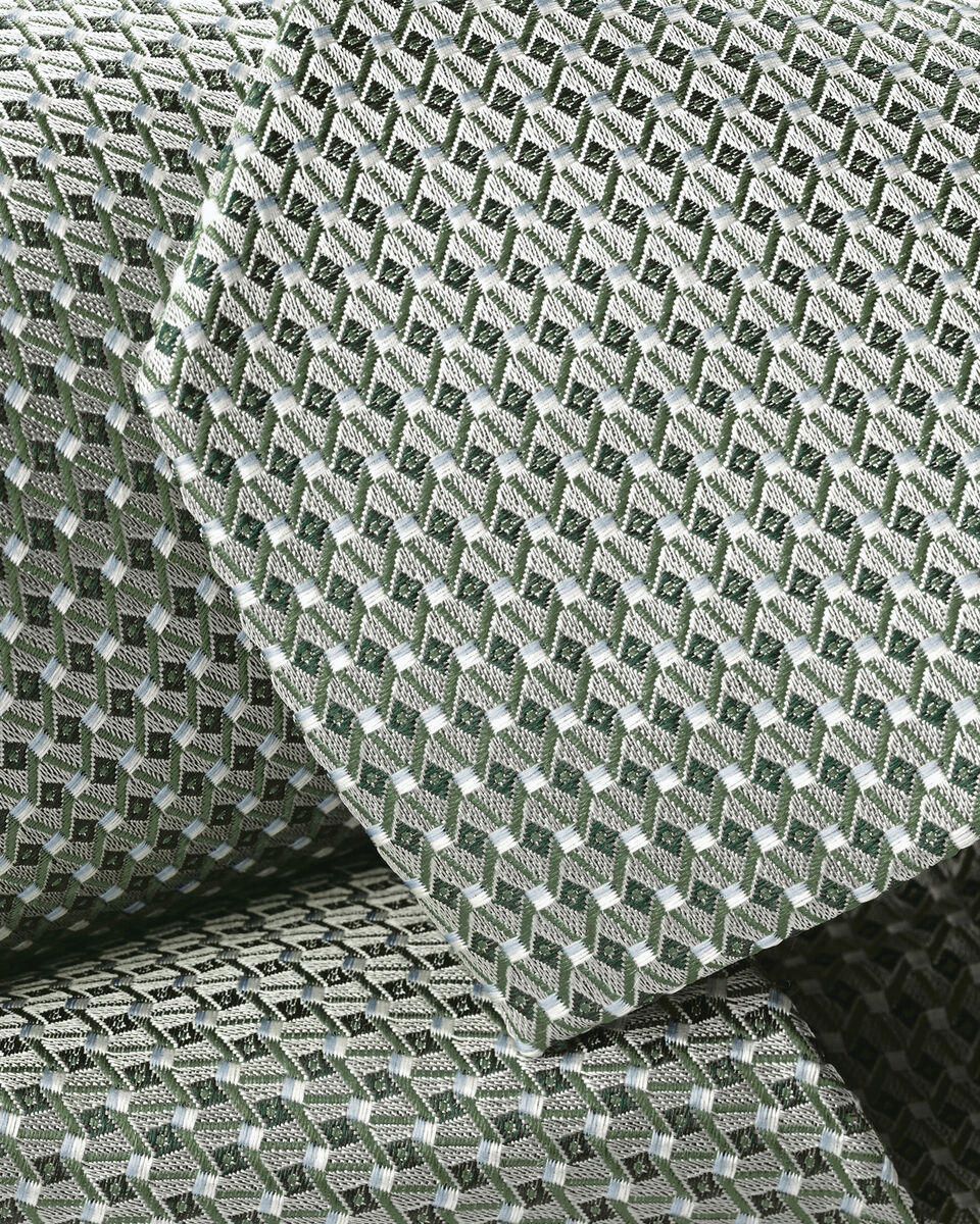 Charles Tyrwhitt Silk Patterned Tie - Green