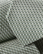 Charles Tyrwhitt Silk Patterned Tie - Green
