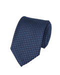 Charles Tyrwhitt Silk Patterned Tie - Navy