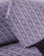 Charles Tyrwhitt Silk Print Tie - Lilac Purple