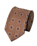 Charles Tyrwhitt Linen Silk Tie - Camel