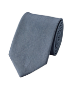 Charles Tyrwhitt Linen Silk Tie - Steel Blue