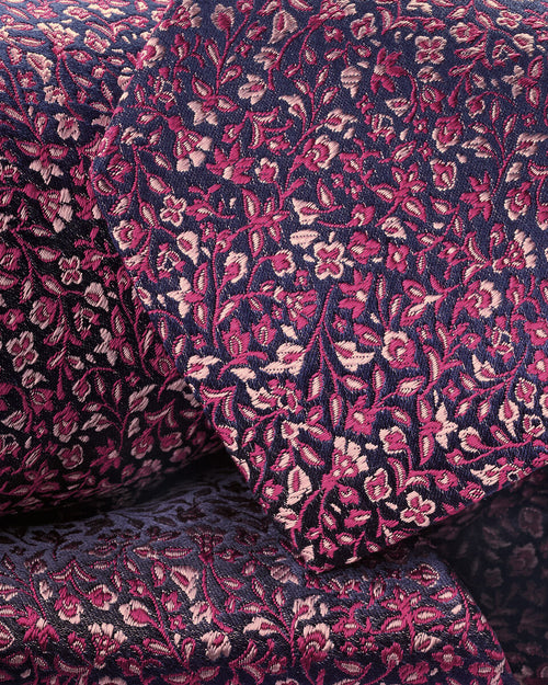Charles Tyrwhitt Floral Silk Tie - Navy & Pink