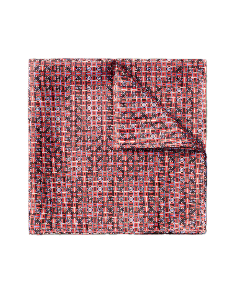 Charles Tyrwhitt Silk Pocket Square - Coral Pink