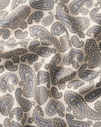 Charles Tyrwhitt Silk Paisley Pocket Square - Ivory