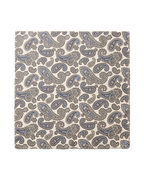 Charles Tyrwhitt Silk Paisley Pocket Square - Ivory