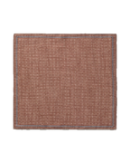 Charles Tyrwhitt Linen Silk Spot Pocket Square - Camel