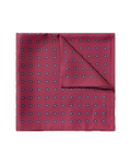 Charles Tyrwhitt Silk Pocket Square - Dark Pink