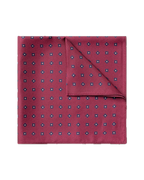 Charles Tyrwhitt Silk Pocket Square - Dark Pink