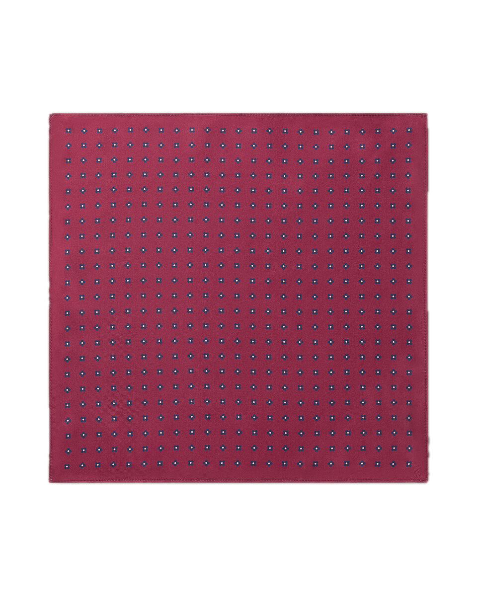 Charles Tyrwhitt Silk Pocket Square - Dark Pink