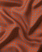 Charles Tyrwhitt Silk Medallion Print Pocket Square - Orange