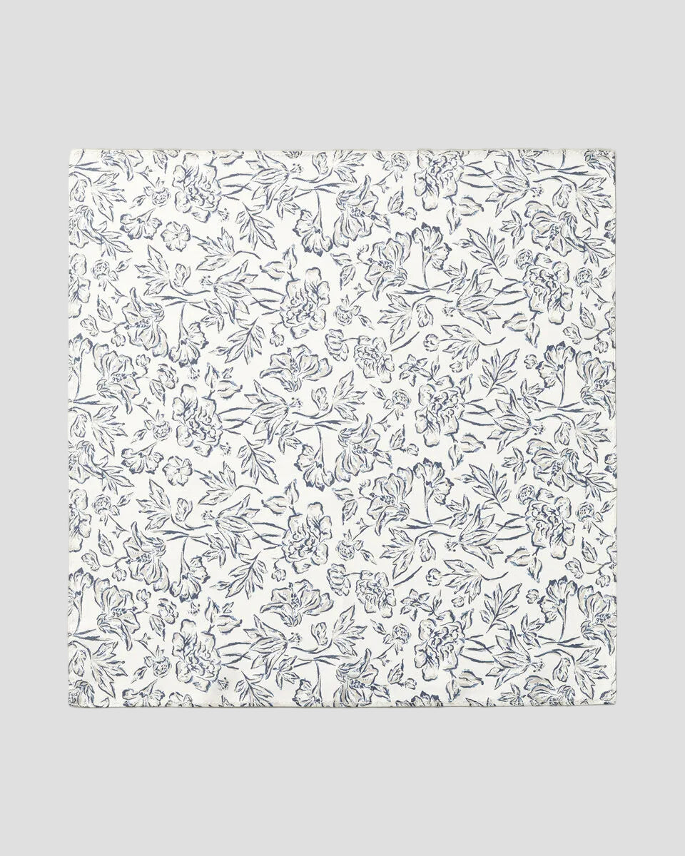 Charles Tyrwhitt Silk Floral Pocket Square - Ivory