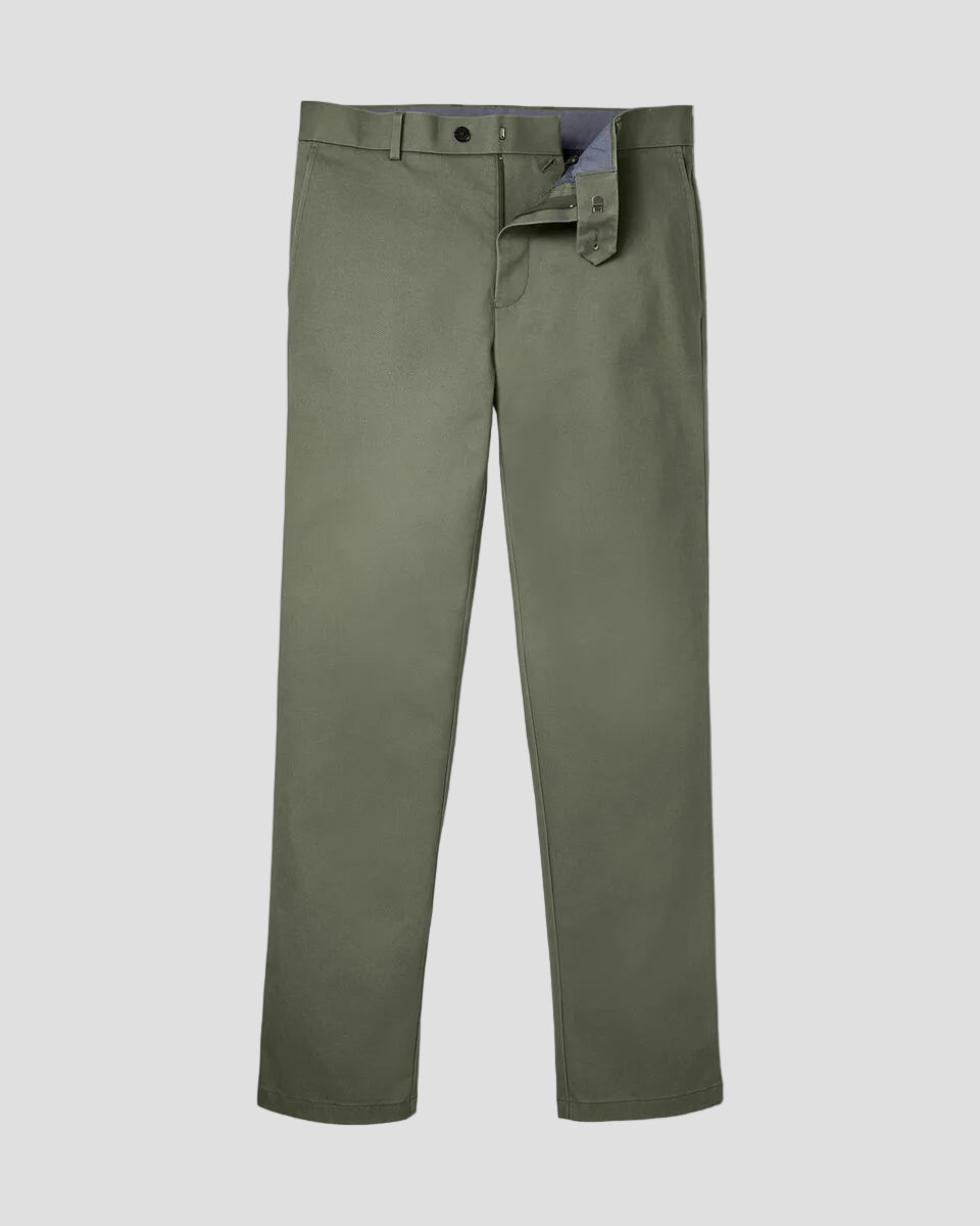 Charles Tyrwhitt Ultimate Non-Iron Chinos - Sage Green