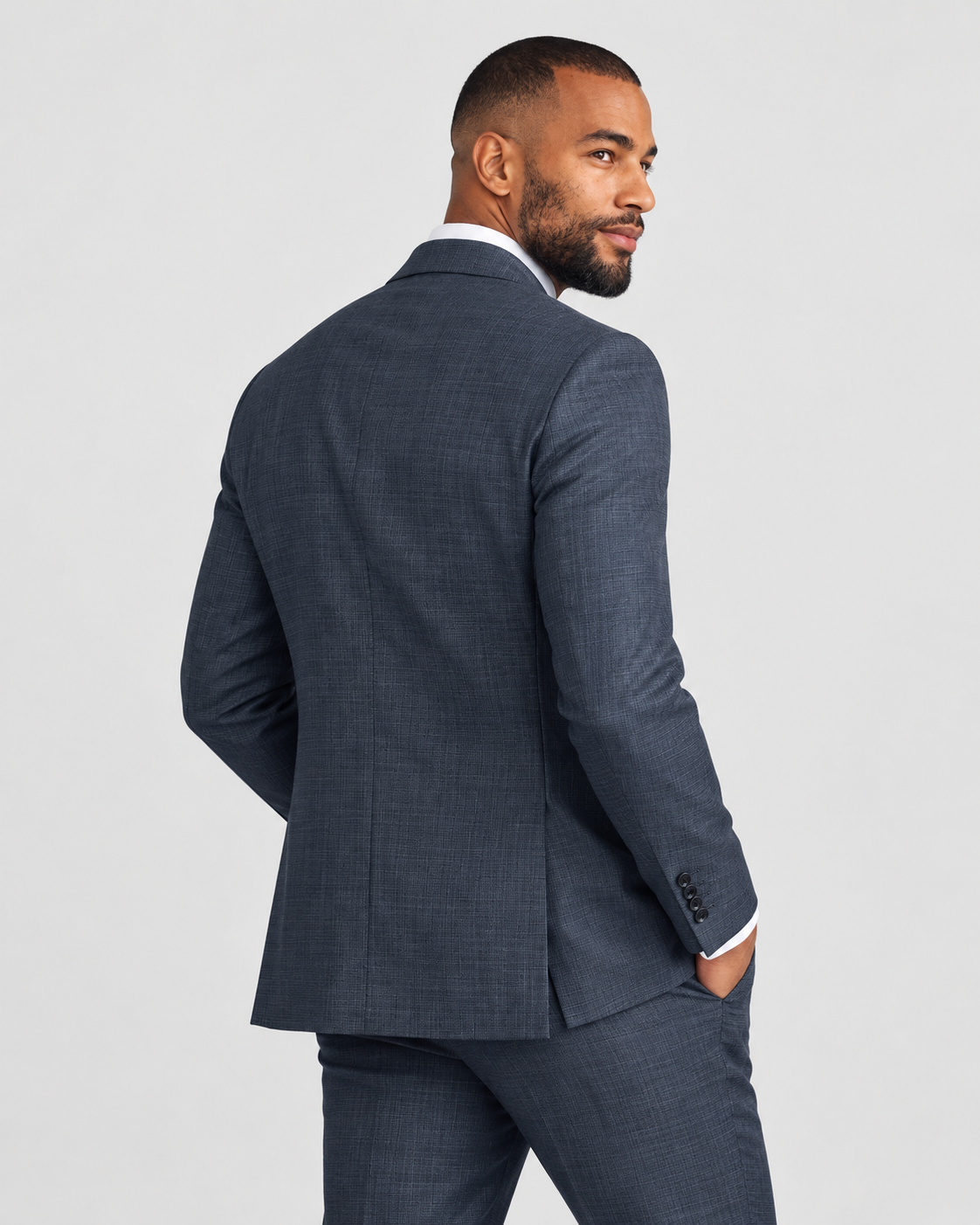 Charles Tyrwhitt Luxury Italian Suit - Graphite Grey
