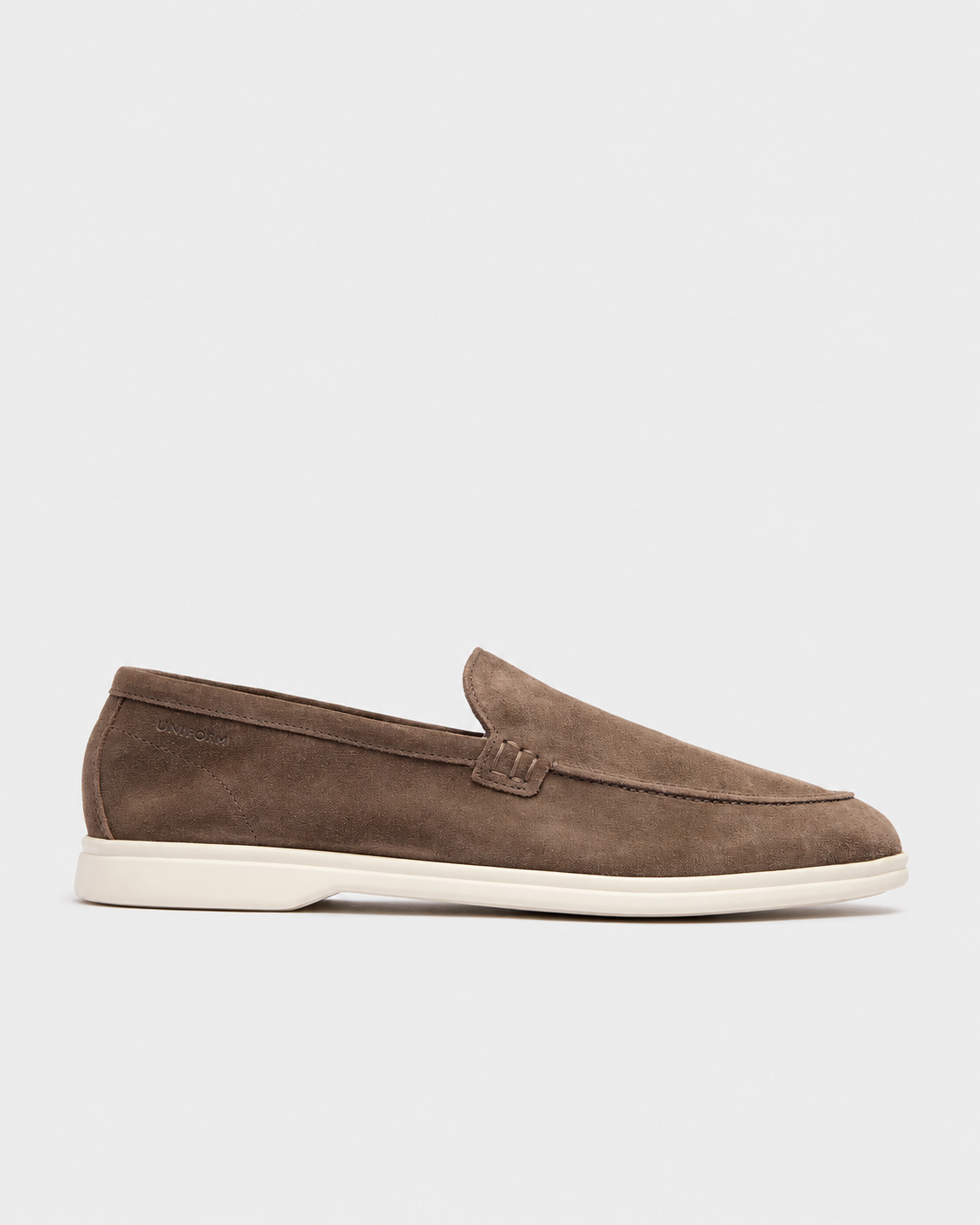 UNIFORM STANDARD Relaxed Loafer Mocha Suede