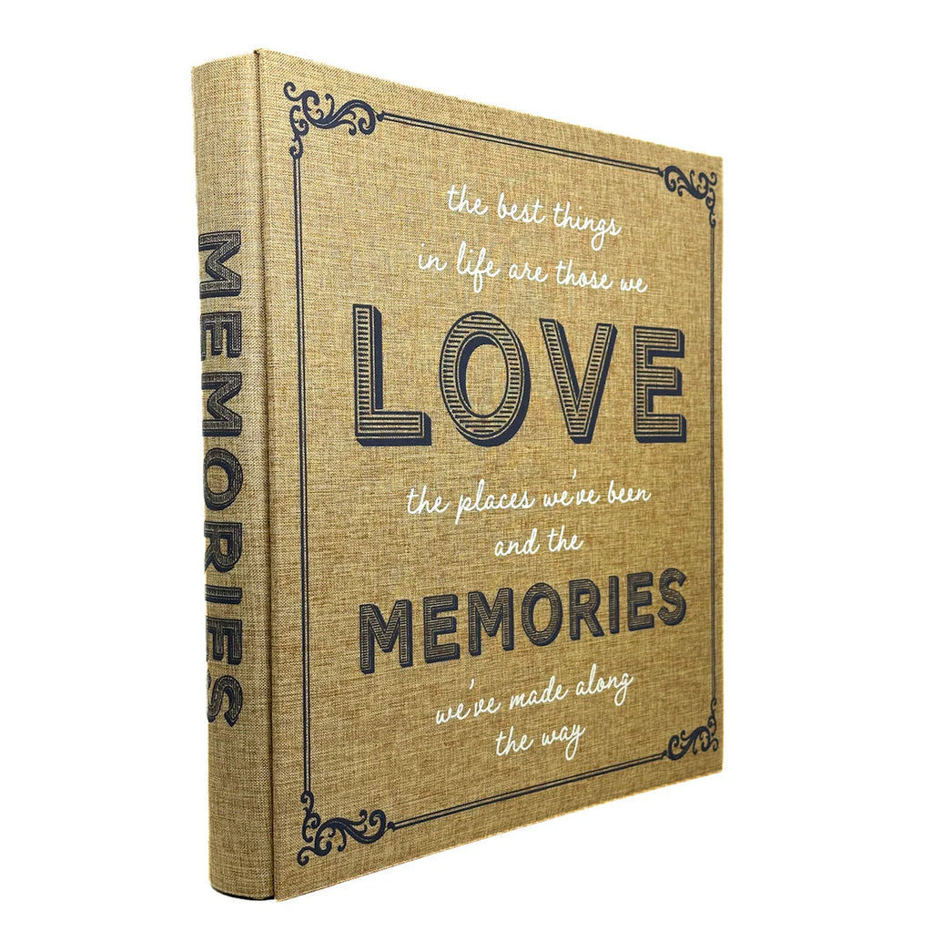 The Best Things in Life Photo Album - Brown | Rowhouse