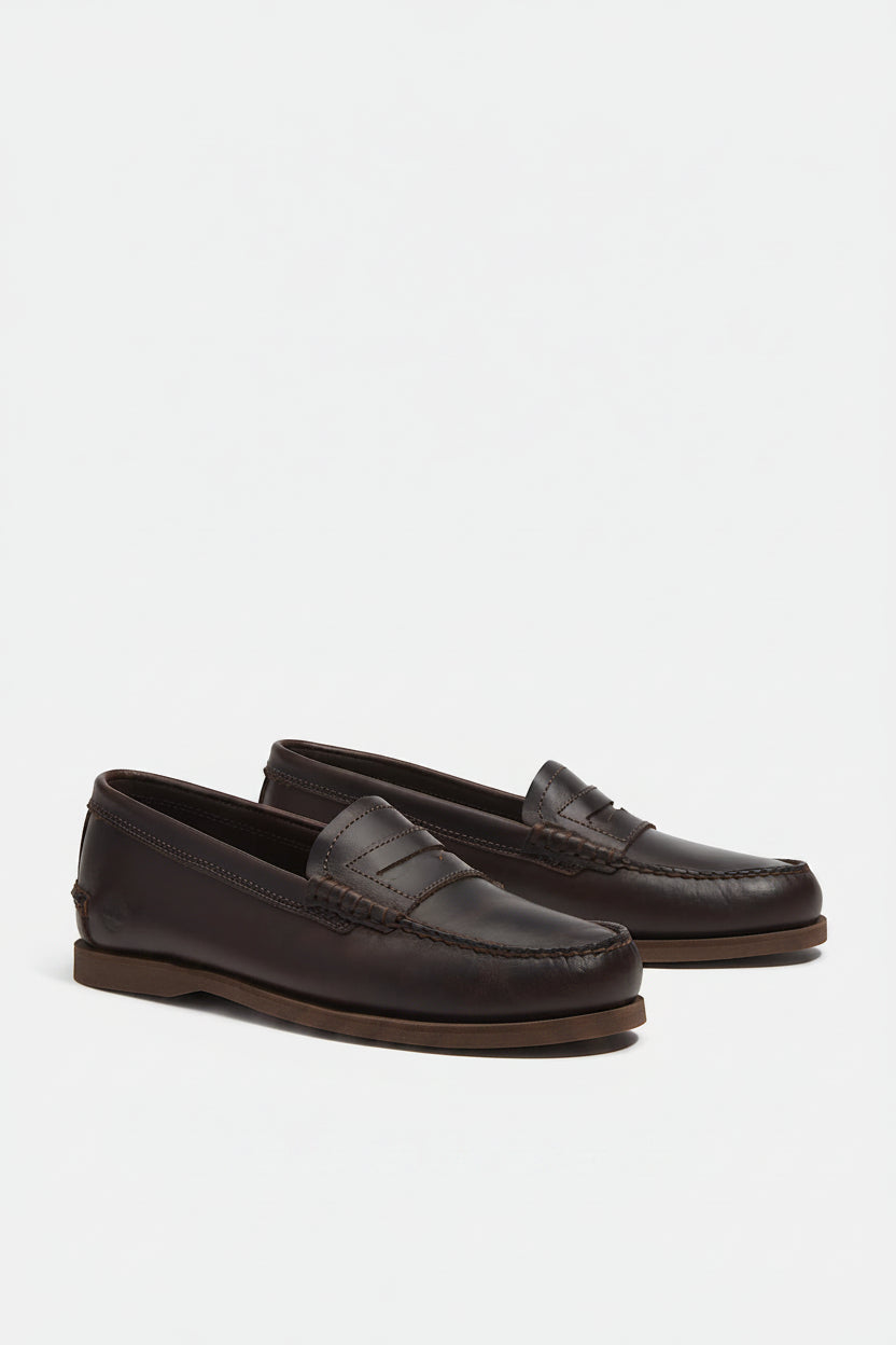 Timberland Classic Boat Loafer – Dark Brown