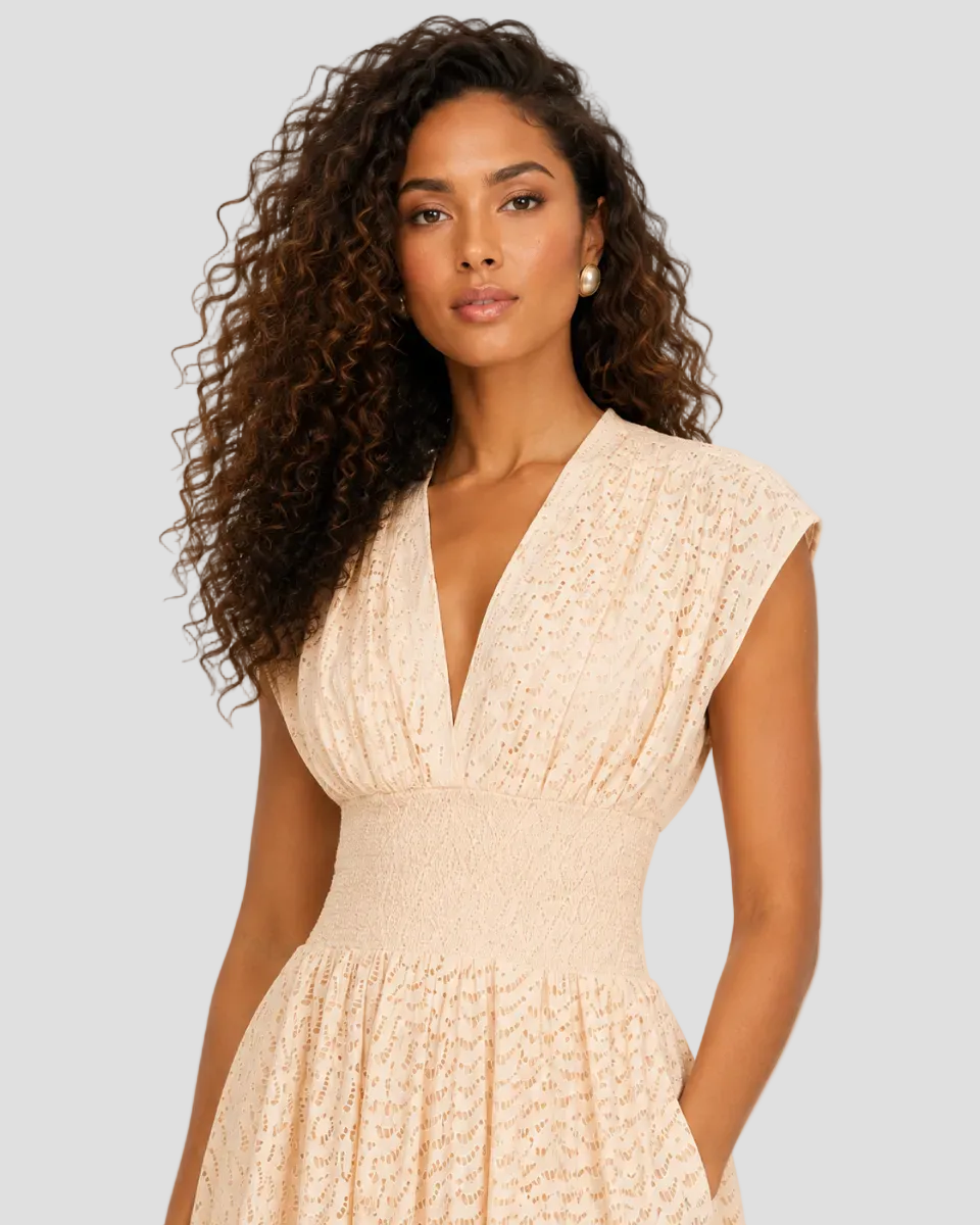 Tory Burch Embroidered Cotton Dress
