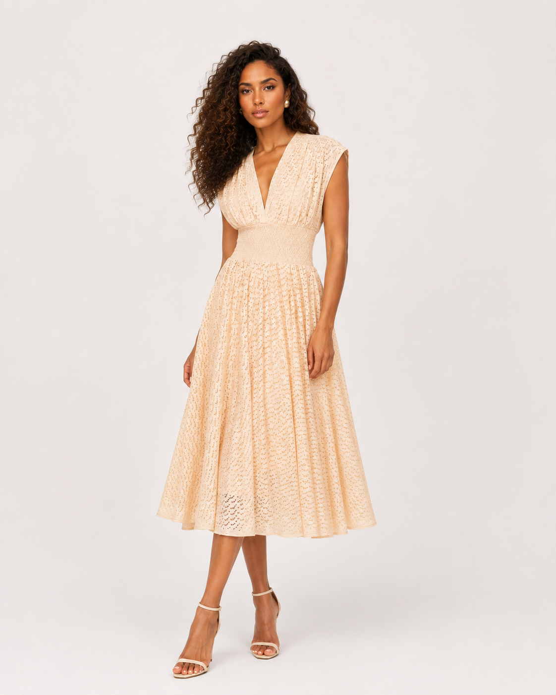Tory Burch Embroidered Cotton Dress
