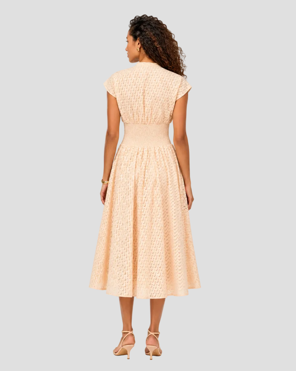 Tory Burch Embroidered Cotton Dress