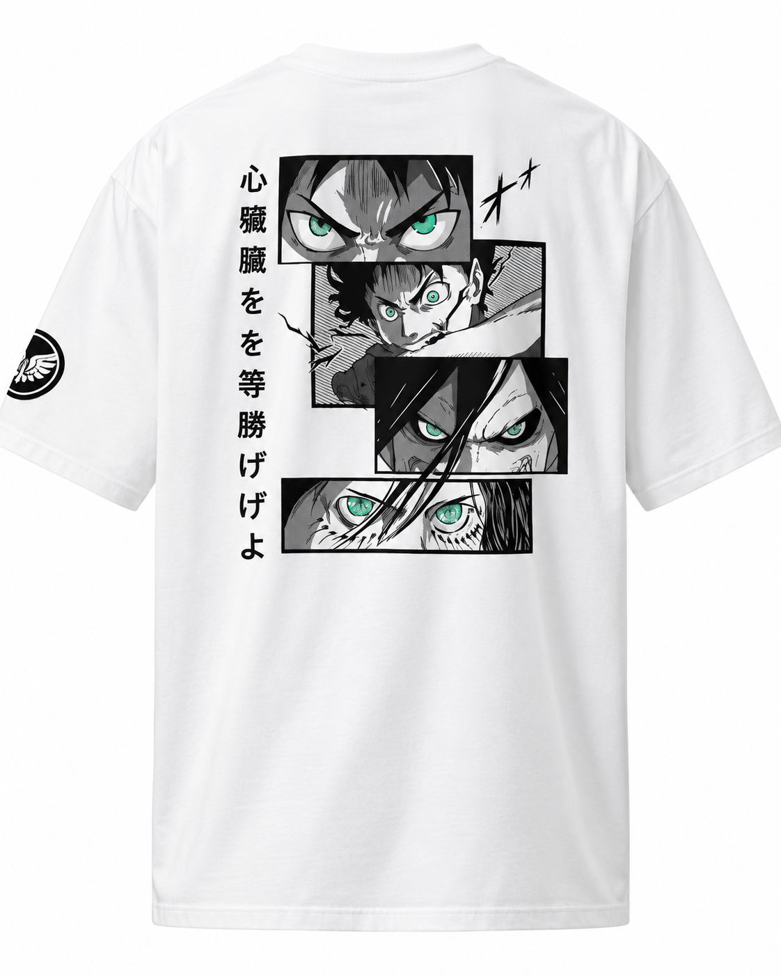 Teens Loft X SugarCrofts Attack on Titan Eren Yeager Print T-Shirt