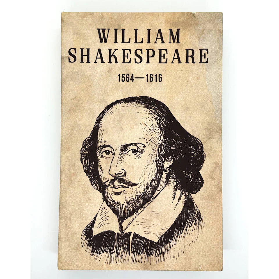 People & Icons Keepsake Book Box - William Shakespeare