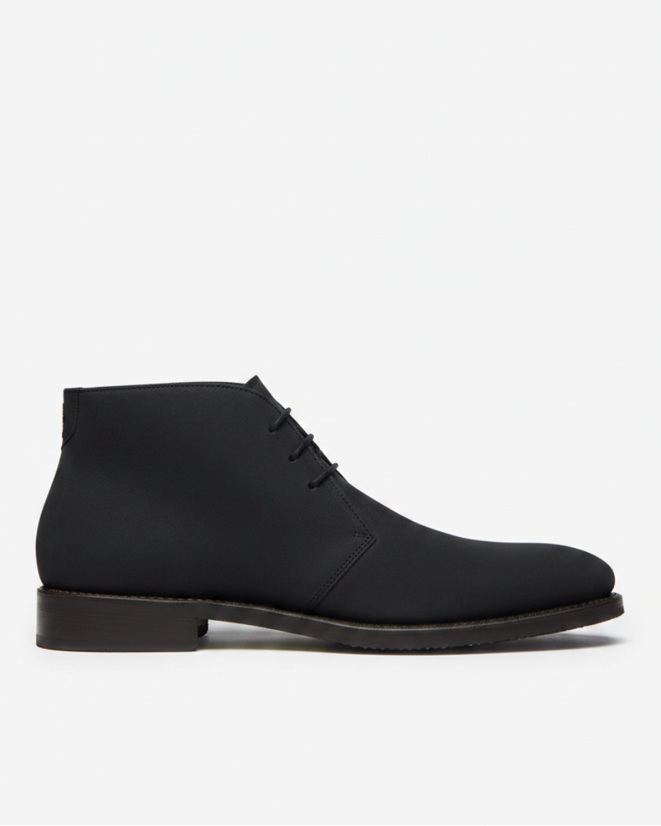 Oliver Sweeney Oiled Suede Chukka Boots – Black