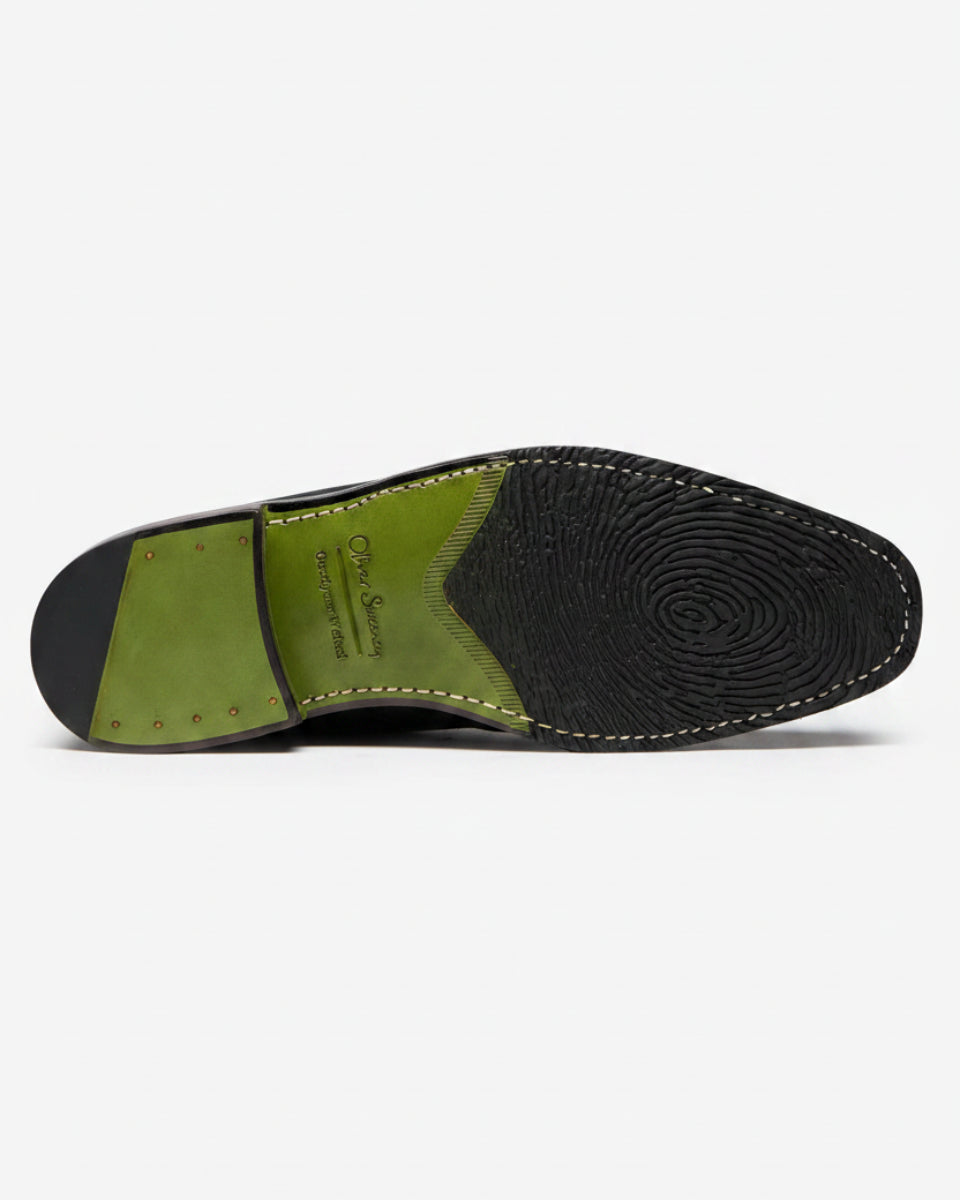 Oliver Sweeney Oiled Suede Chukka Boots – Dark Green