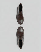 Oliver Sweeney Xixona Dark Brown – Pull-Up Calf Leather Moccasin Boots