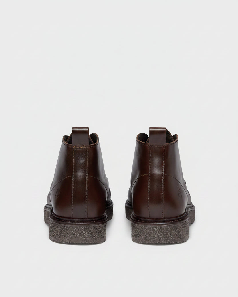 Oliver Sweeney Xixona Dark Brown – Pull-Up Calf Leather Moccasin Boots
