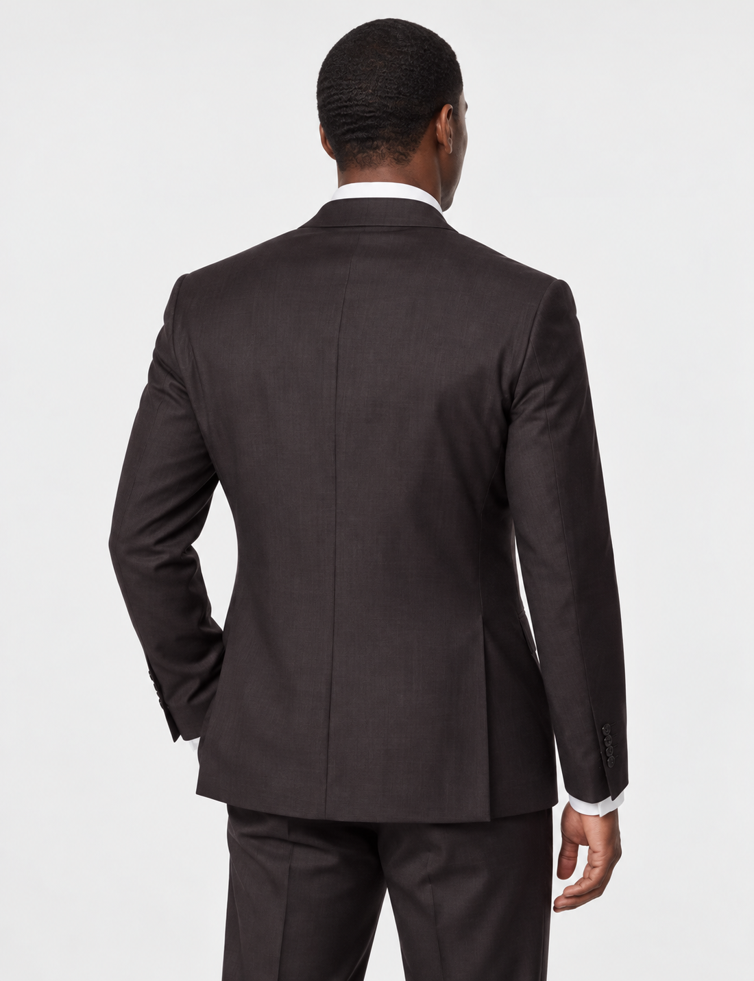 Hawes & Curtis Slim Fit Brown Suit