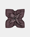 SUITSUPPLY Dark Red Dotted Pocket Square - Pure Silk by Silk Pro, Italy