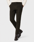 Hawes & Curtis Regular Fit Dark Green Corduroy Trousers
