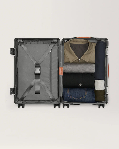 Carl Friedrik The Carry-on X (Hybrid) - Grey/Cognac