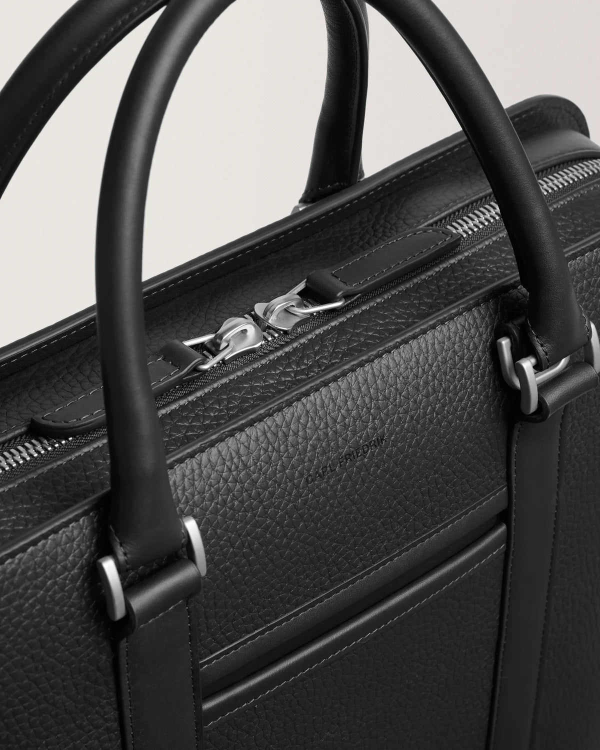 Carl Friedrik Heritage Palissy Briefcase - Grained Leather