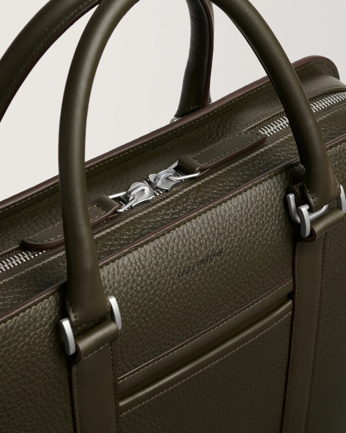 Carl Friedrik Heritage Palissy Briefcase - Grained Leather