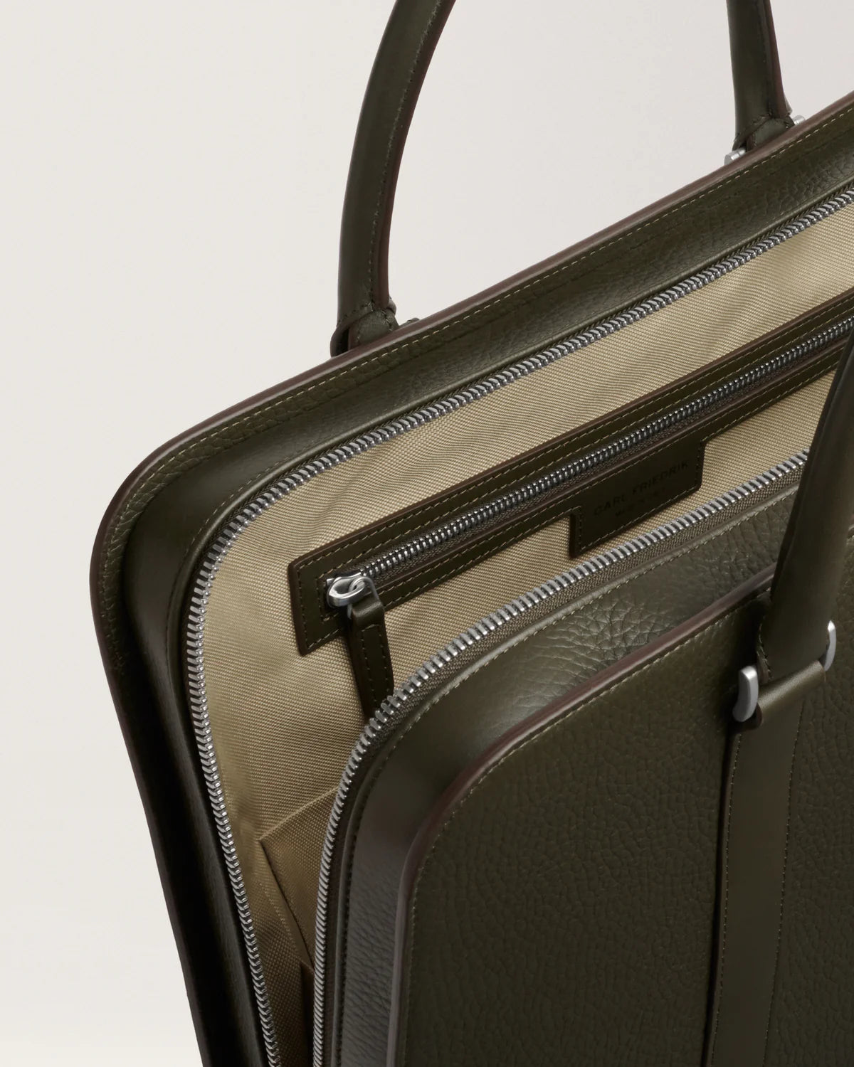 Carl Friedrik Heritage Palissy Briefcase - Grained Leather